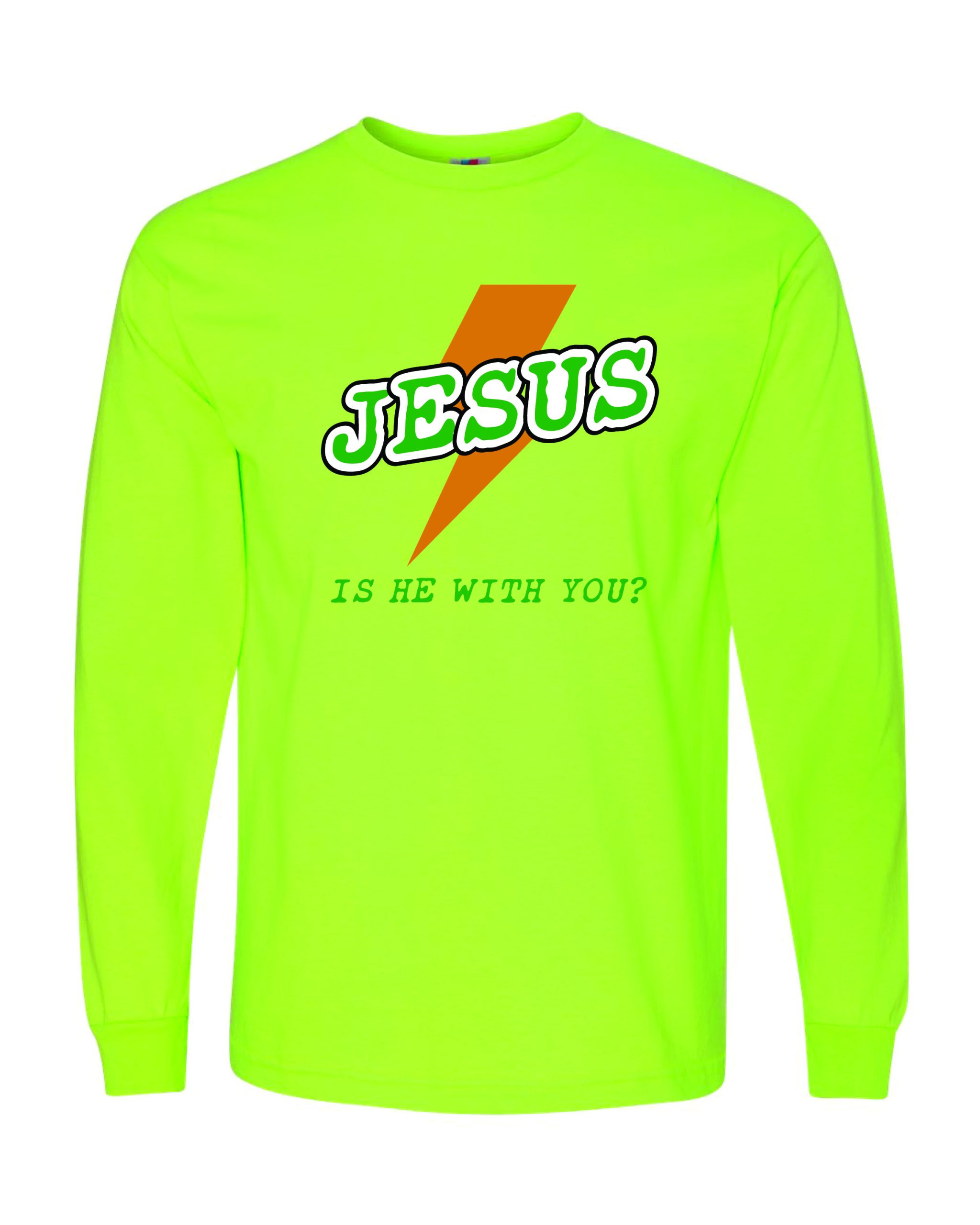Jesus: Is He With You? (Long Sleeve) - Image 2