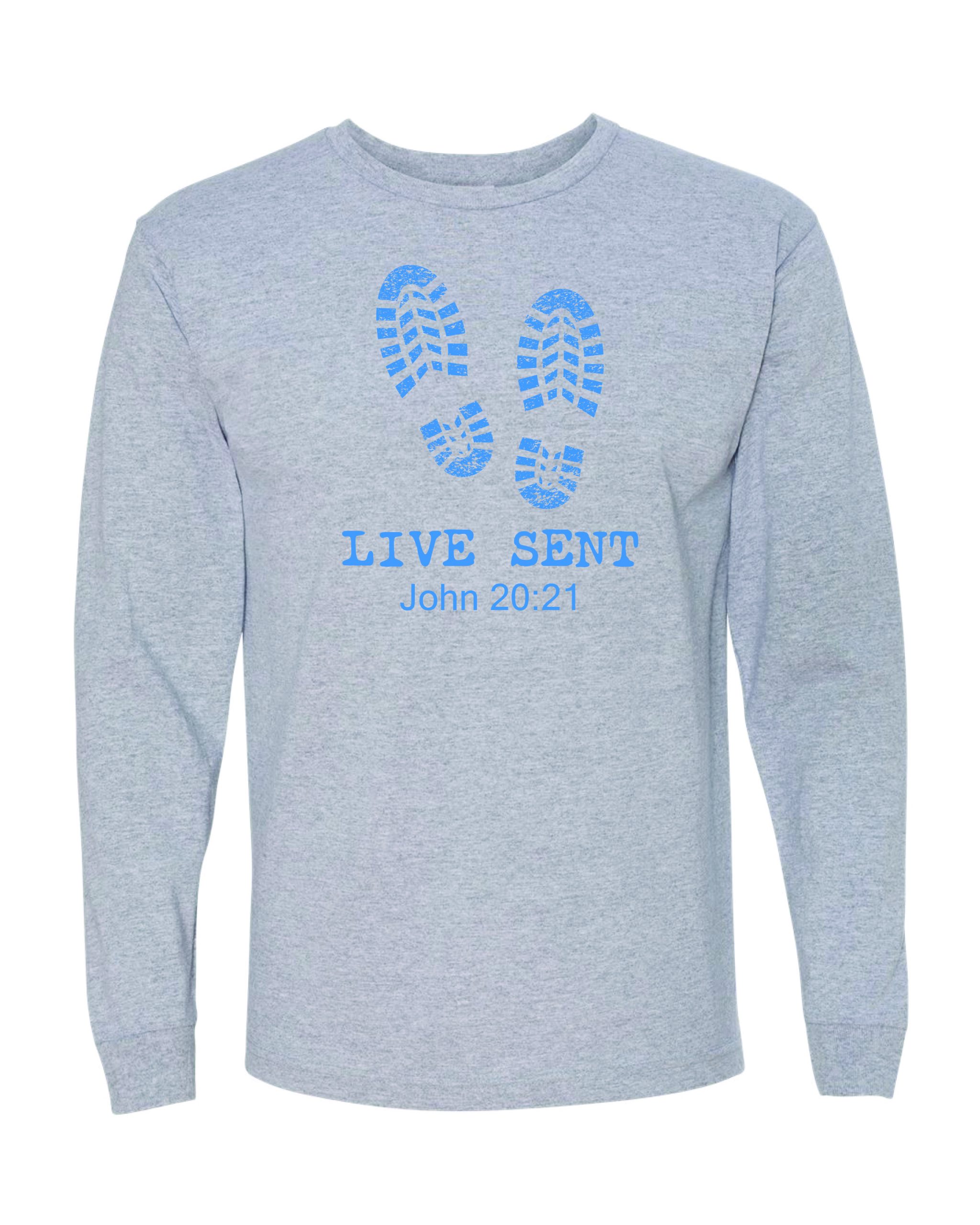 Live Sent (John 20:21) (Long Sleeve) - Image 3