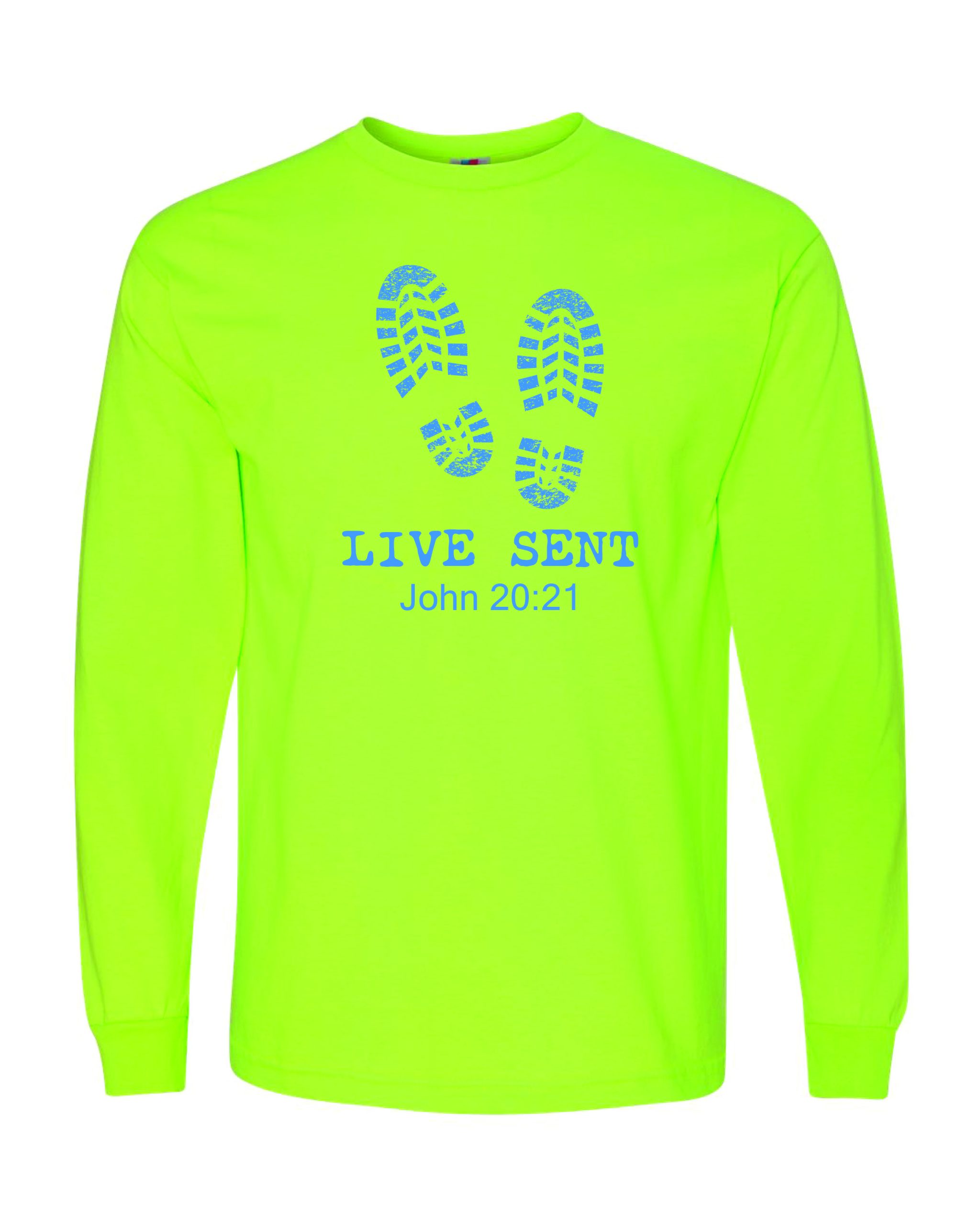 Live Sent (John 20:21) (Long Sleeve) - Image 2